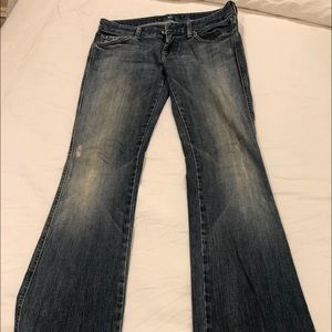 7 Jeans with cool design on pockets